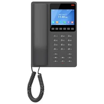Telefon hotel Grandstream GHP631W Wi-Fi 6 negru