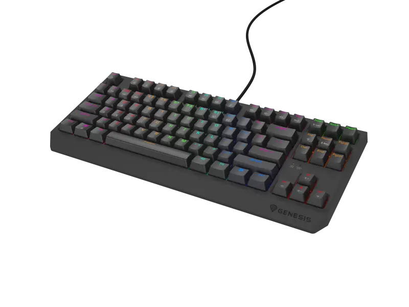 Tastatură mecanică Genesis Thor 230 TKL Lite Outemu Red Hot Swap neagră