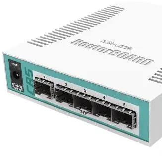 Switch MikroTik CRS106-1C-5S 5xSFP combo Gigabit