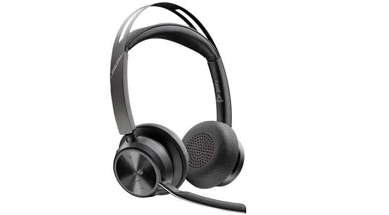 Casti HP Poly Voyager Focus 2 Teams USB-C negru