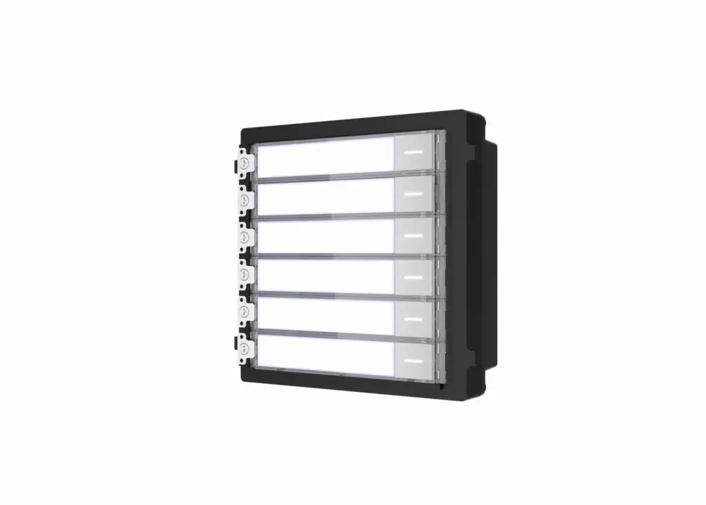 Modul extensie videointerfon Hikvision DS-KD-KK 6 butoane