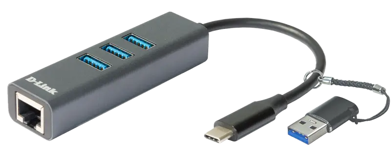 Adaptor rețea D-Link DUB-2332 USB-C Gigabit
