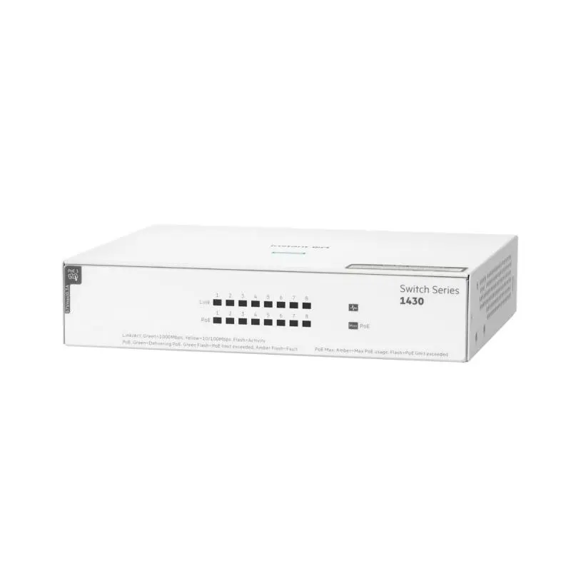 Switch Aruba Instant On 1430 R8R46A 8 porturi PoE