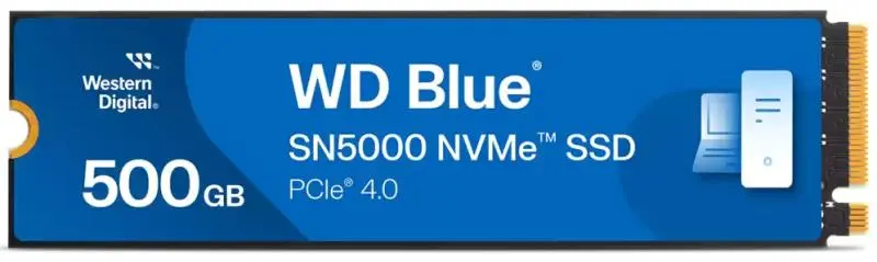 SSD WD Blue SN5000 500GB NVMe M.2