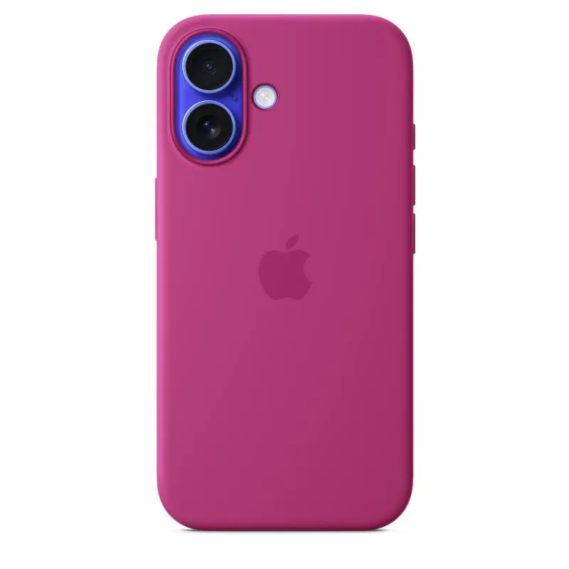 Husă Apple Silicone Case MagSafe iPhone 16 fuchsia