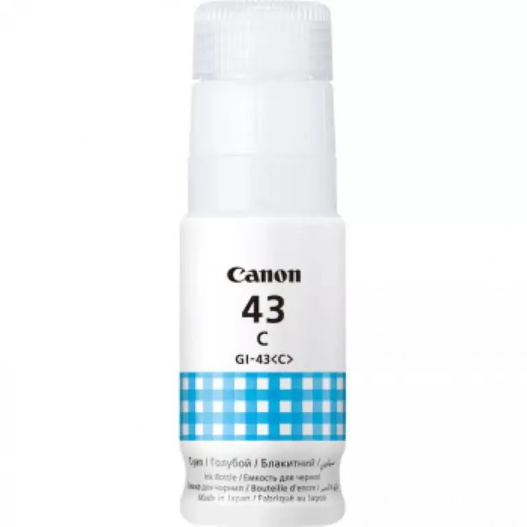 Flacon cerneală Canon GI-43 C cyan 60 ml PIXMA G540 G640