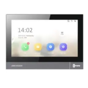 Monitor videodomofon Hikvision DS-KH8381-WTE1 7 inch negru