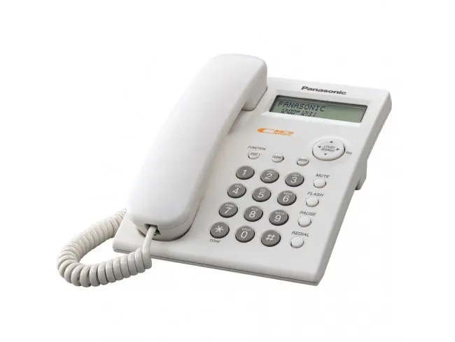 Telefon analogic Panasonic KX-TSC11FXW Alb cu fir