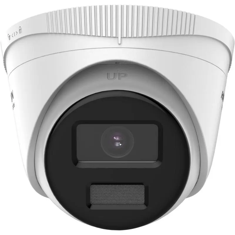 Cameră IP dome HiWatch ColorVu HWI-T249HA 4 MP 2.8 mm lumină albă 30 m PoE