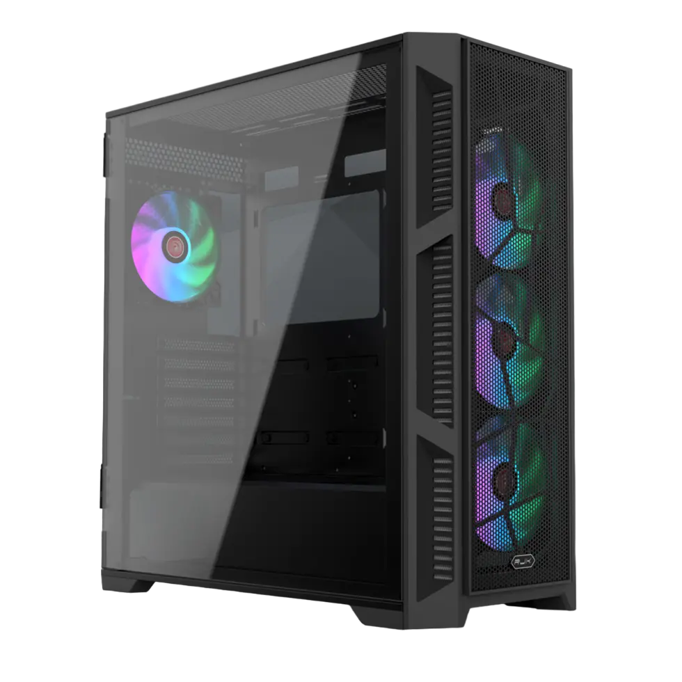 Carcasa Raijintek PONOS ULTRA MS4 ATX mesh negru