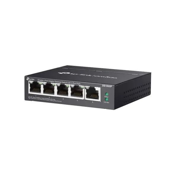 Switch TP-Link Omada DS105GP 5 porturi PoE+