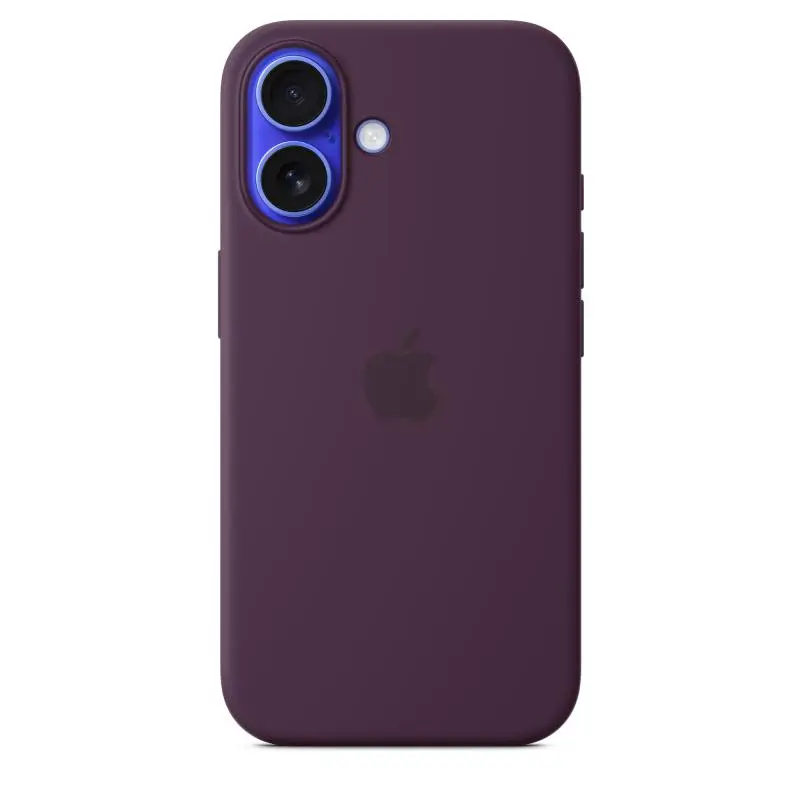 Husă Apple Silicone Case MagSafe iPhone 16 plum