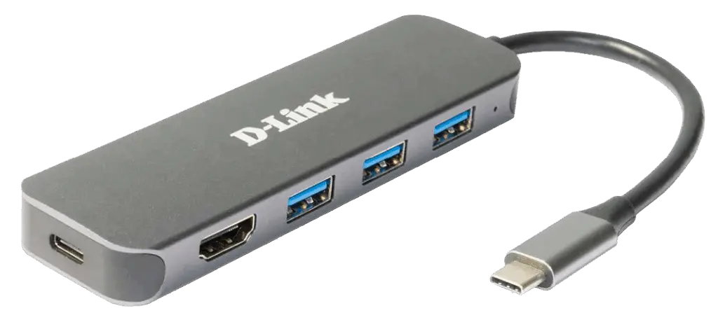 Hub USB D-Link DUB-2333 USB-C HDMI 5-in-1