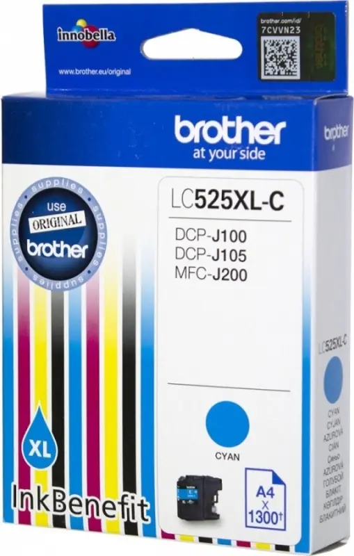 Cartuș Brother LC525XLC Cyan high yield
