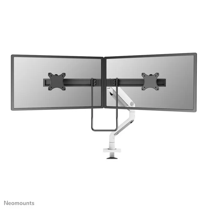 Suport monitor Neomounts DS75S-950WH2 dublu 17-32 inch alb