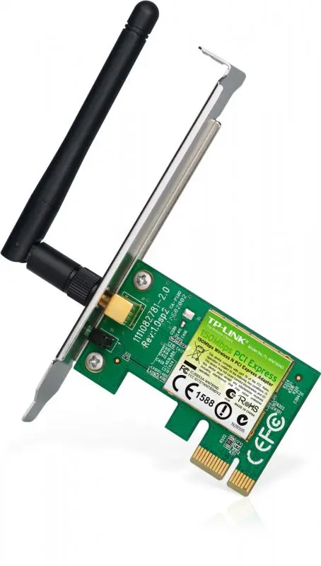 Placă de rețea TP-Link TL-WN781ND N150 PCIe Wireless