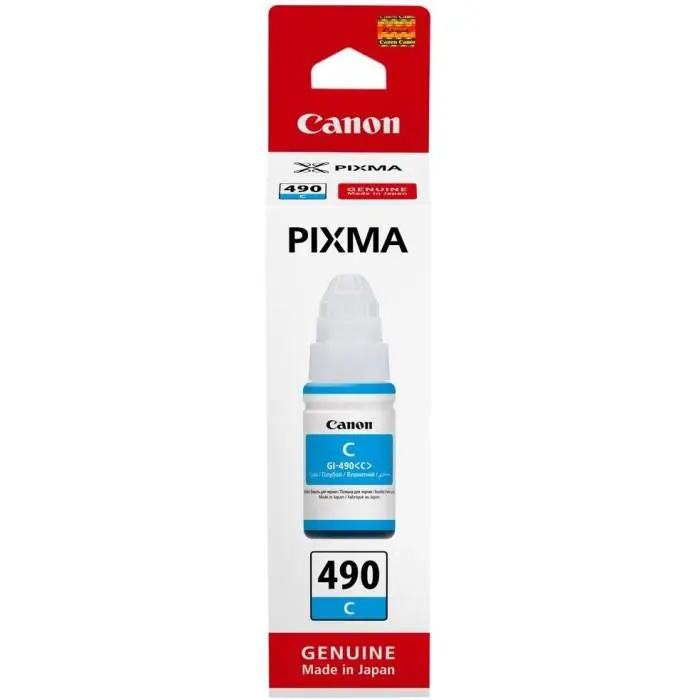 Flacon cerneală Canon GI-490 Cyan 70 ml