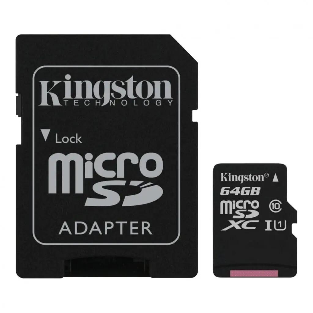 Card microSD Kingston Canvas Select Plus 64GB cu adaptor