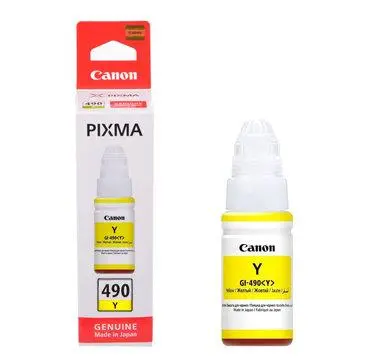 Flacon cerneală Canon GI-490 Galben 70 ml