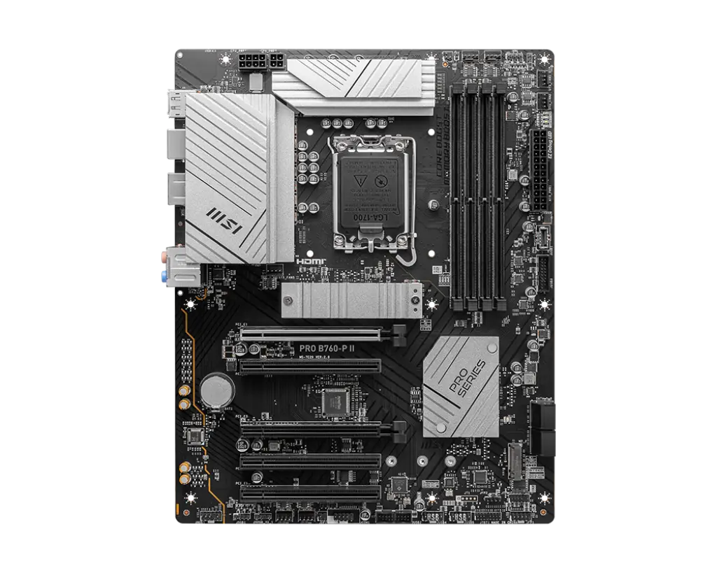 Placă de bază MSI PRO B760-P II LGA1700 DDR5 ATX