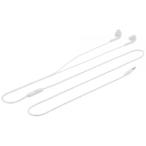 Căști Tellur Fly TLL162152 albe cu fir 3,5 mm