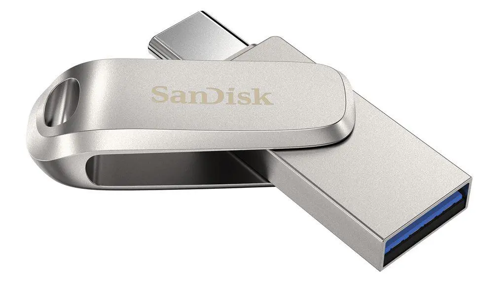 Memorie USB SanDisk Ultra Luxe 256GB Dual Drive USB-C/A metal