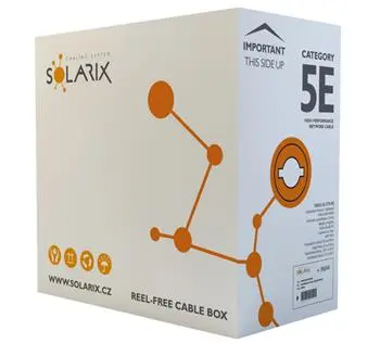 Cablu Solarix SXKD-5E-FTP-PE Cat5e FTP PE exterior 305 m