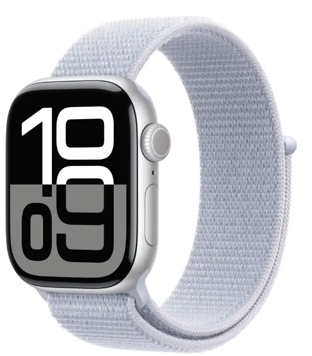 Apple Watch 10 GPS 46mm Silver Blue Cloud MWWN3QC/A