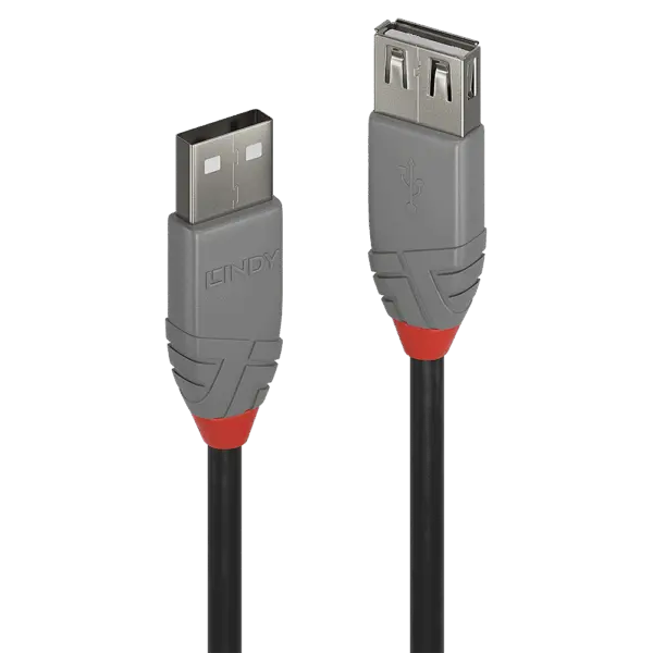 Cablu USB Lindy 36703 2m Anthra Line