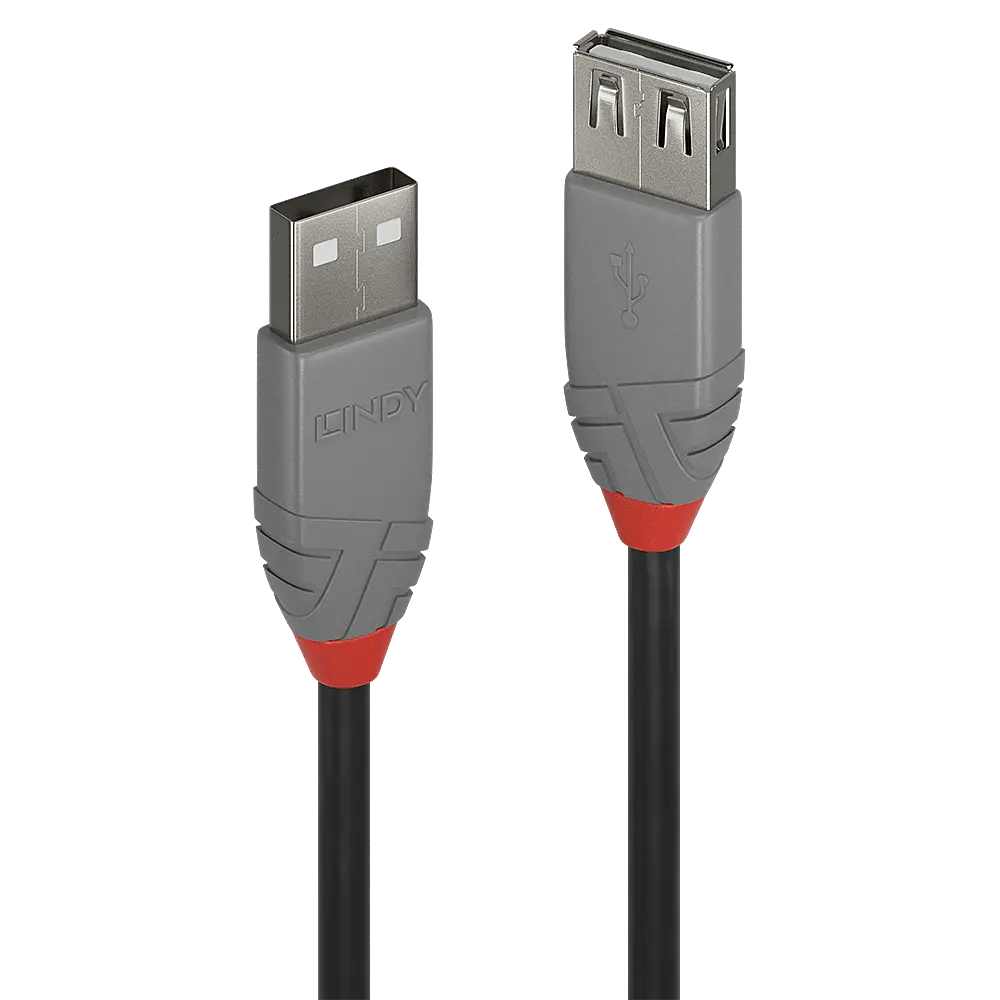 Cablu USB Lindy 36703 2m Anthra Line