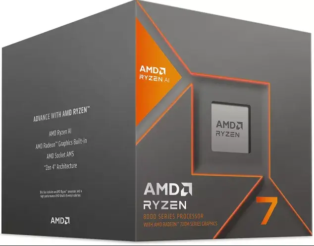 Procesor AMD Ryzen 7 8700G AM5 8 nuclee Radeon 780M Wraith Spire