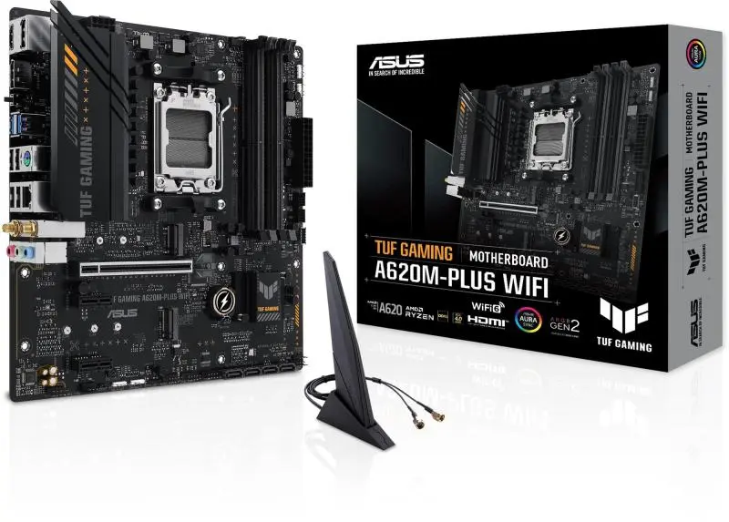 Placa de baza ASUS TUF Gaming A620M-PLUS WIFI AM5