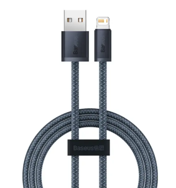 Cablu Baseus Dynamic Lightning 1m 2.4A gri