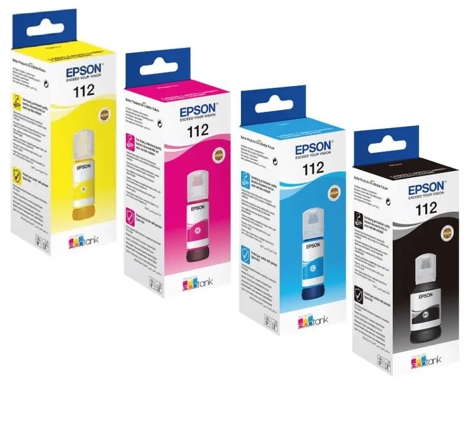 Multipack Epson 112 EcoTank 4 culori (260 ml)