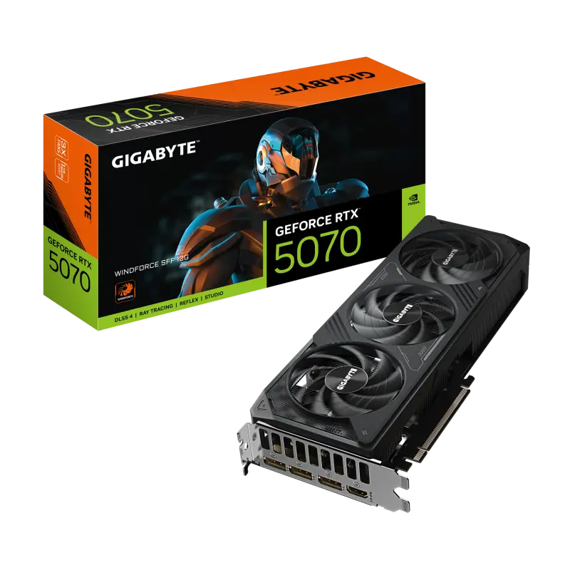 Placa video Gigabyte RTX 5070 WindForce SFF 12GB GDDR7