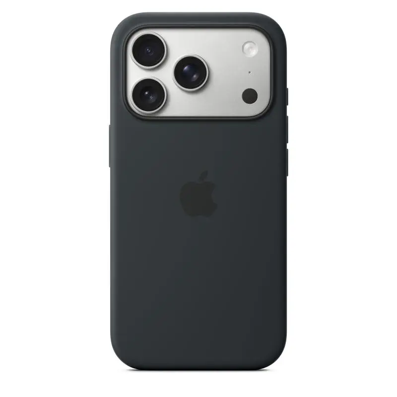 Husa Apple Silicone MagSafe iPhone 17 Pro neagra