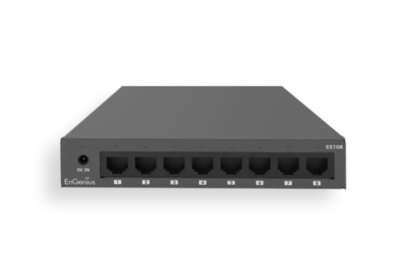 Switch EnGenius ES108 8 porturi Gigabit unmanaged