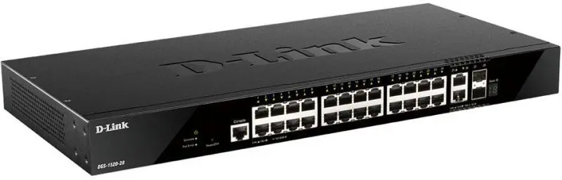 Switch D-Link DGS-1520-28 28 porturi Gigabit L3
