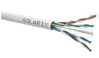 Cablu Solarix SXKD-6-UTP-PVC-500 Cat6 500 m gri UTP