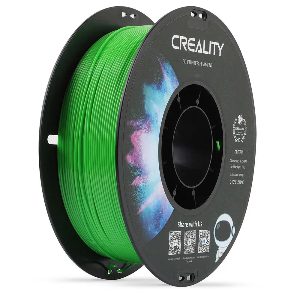 Filament 3D Creality CR-TPU verde 1.75 mm