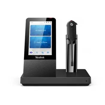 Cască Yealink WH67UC DECT wireless negru