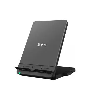 Incarcator wireless Yealink WHC60, compatibil smartphone, negru, 120x120x25mm