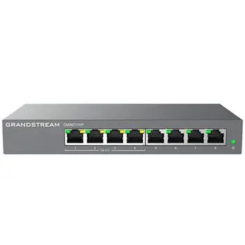 Switch Grandstream GWN7711P 8 porturi PoE Gigabit Layer 2 Lite