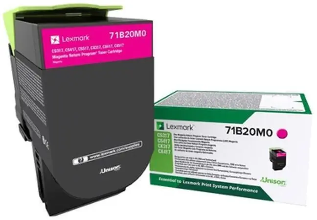Toner Lexmark 71B20M0 magenta Return Programme 2300 pagini