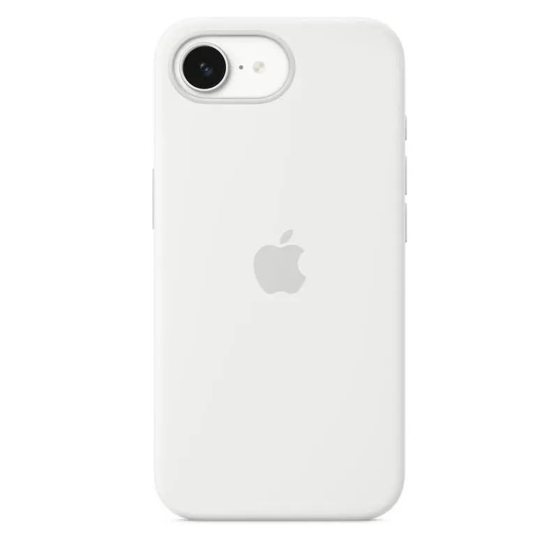 Husă Apple Silicone Case iPhone 16e alb