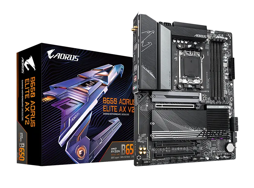 Placă de bază Gigabyte B650 AORUS ELITE AX V2 AM5