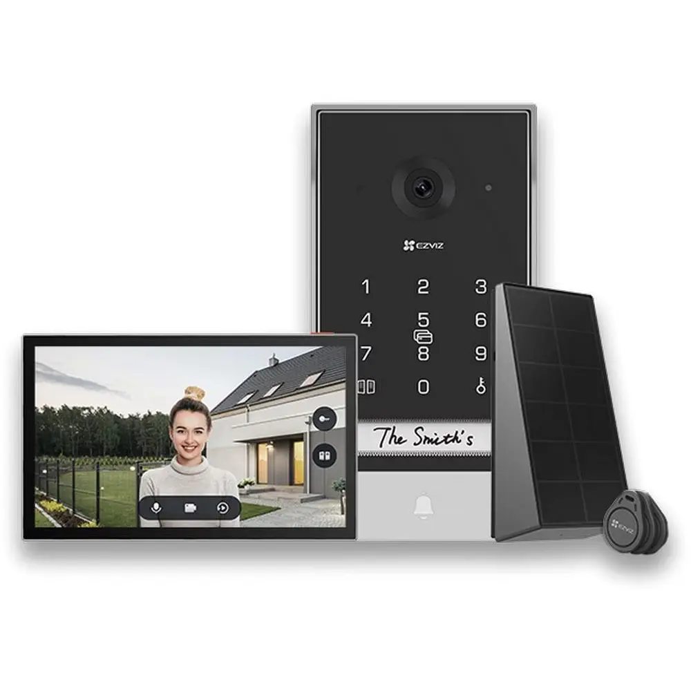 Interfon video EZVIZ EP7 wireless solar 2K