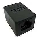 Cupla modulara Cat 6 Value 21 99 3001 RJ45 UTP negru