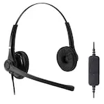 Cască JPL 400B-USB biaurală USB cu microfon NC