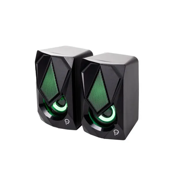 Boxe Spacer SPB-STORM 6W 2.0 negru RGB